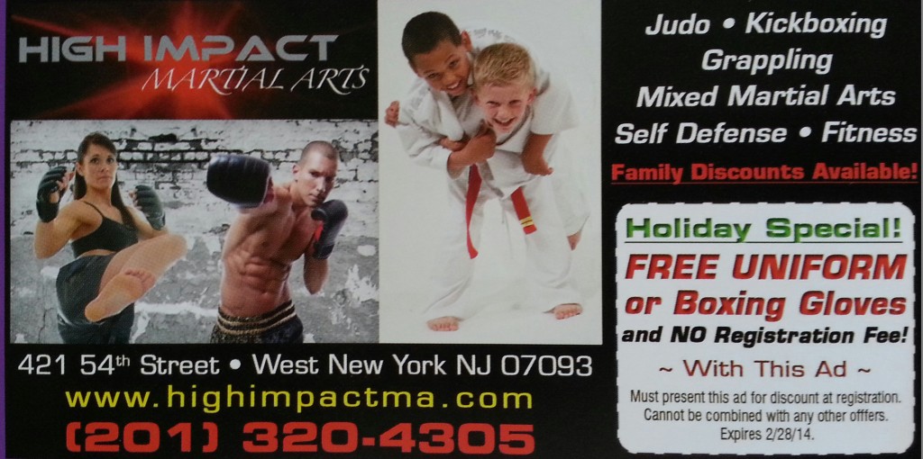 high impact martial arts holiday special